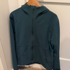 Men’s Lululemon Cross Chill Teal Full-Zip Hoodie size M